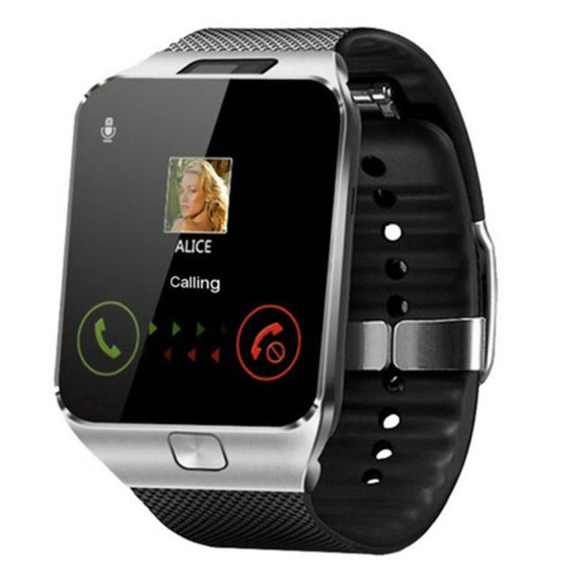 Smartwatch SIM Card Support Multilingual Touch Screen Bluetooth Sports Fitness Tracker Camera Wrist Smartphone Watch
