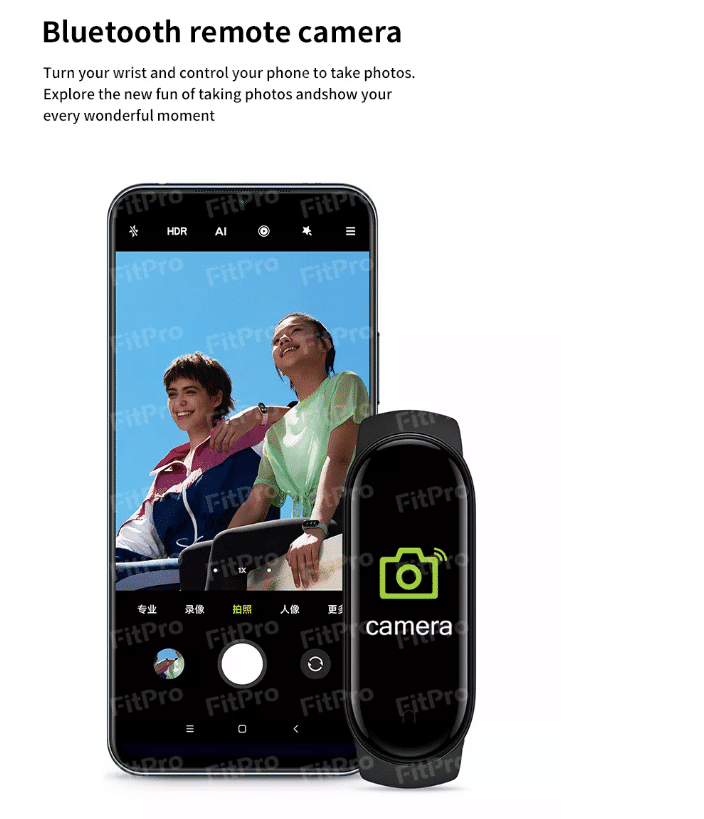 Smartwatch with Heart Rate and Blood Pressure Monitor (Water and Dust Resistant)