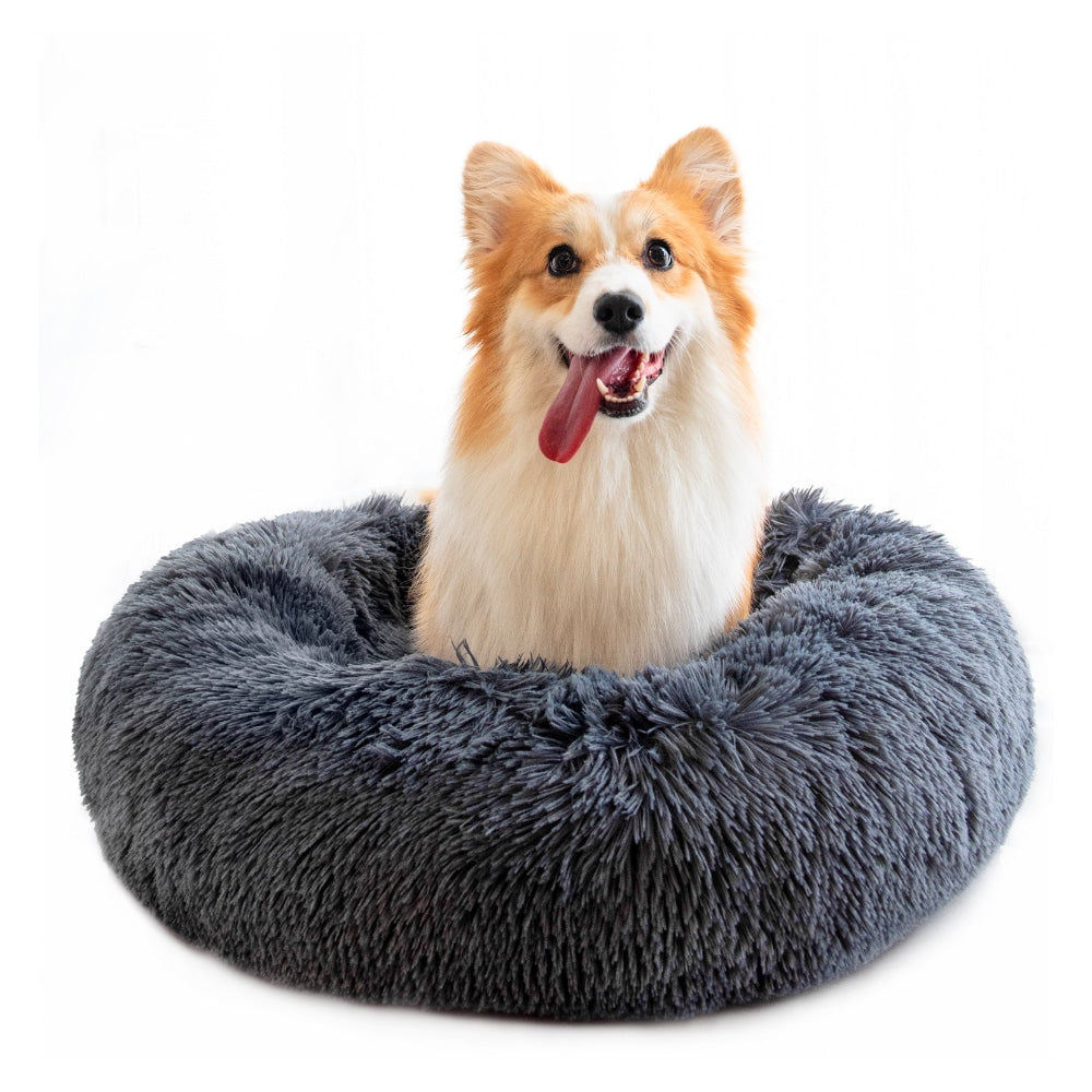 Soft and Calming Donut Dog Bed (Multiple Colours)