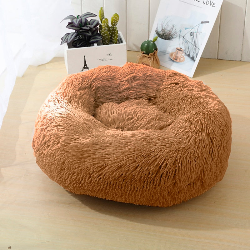 Soft and Calming Donut Dog Bed (Multiple Colours)