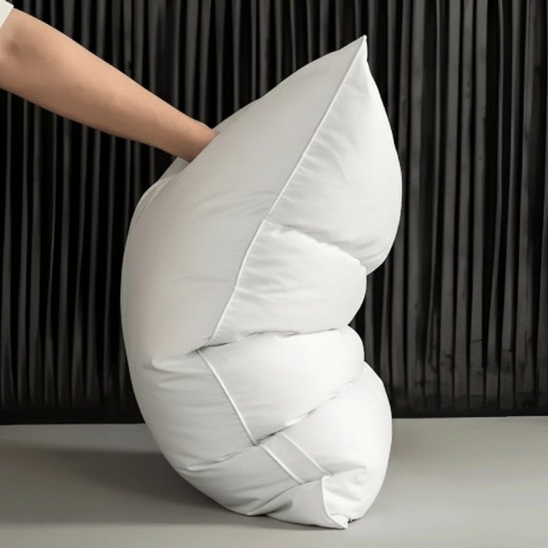 Soft Goose Down Sleeping Pillow – Hypoallergenic, Breathable and Comfortable for Sleeping
