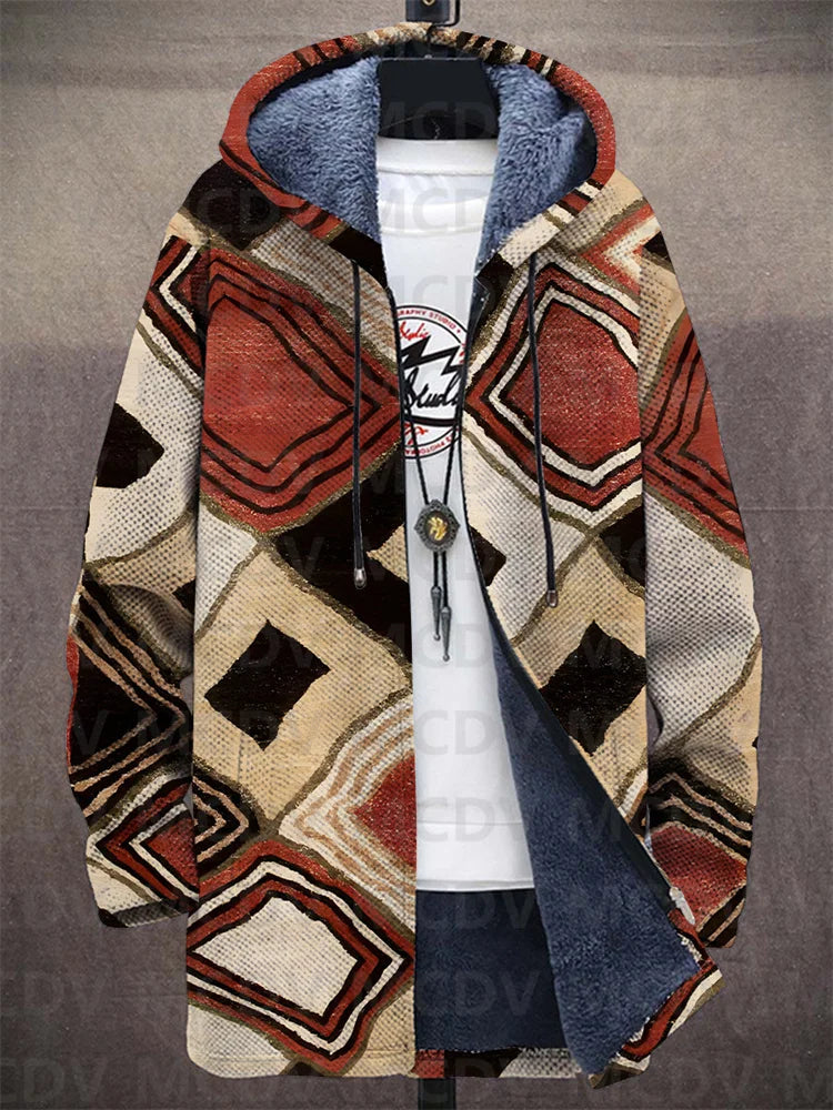 Soft Hooded Cardigan with an Edgy Vibe