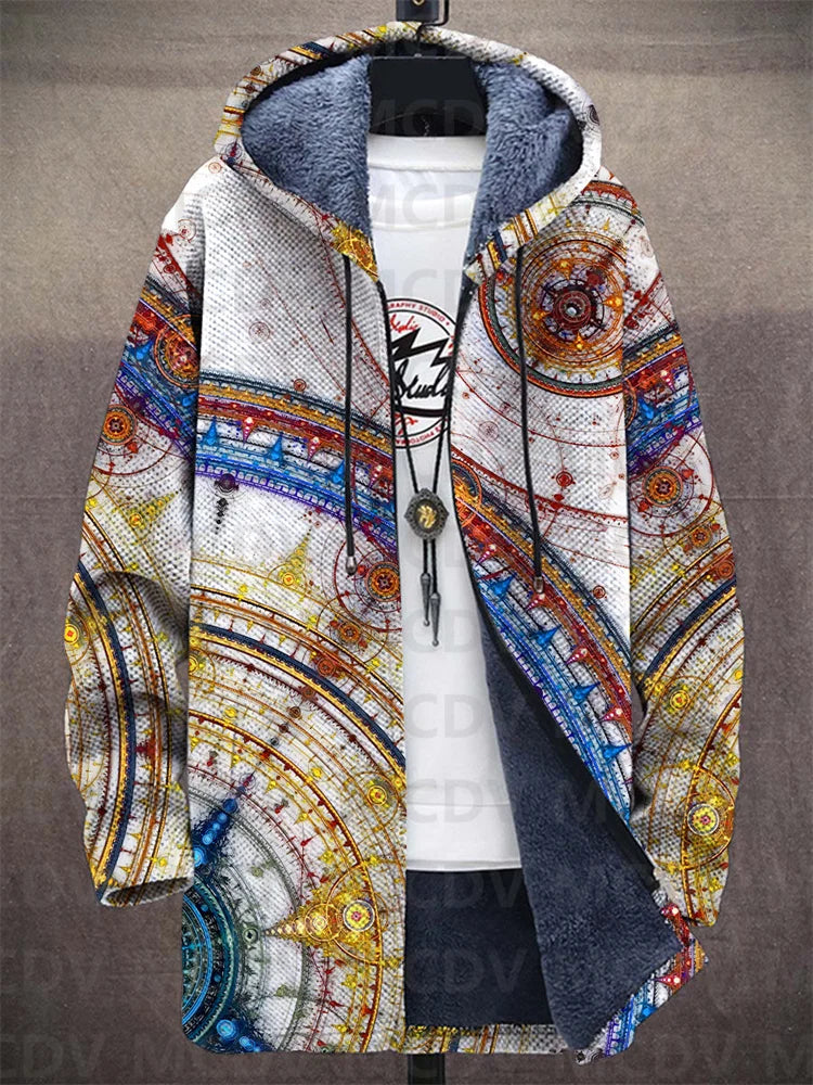 Soft Hooded Cardigan with an Edgy Vibe