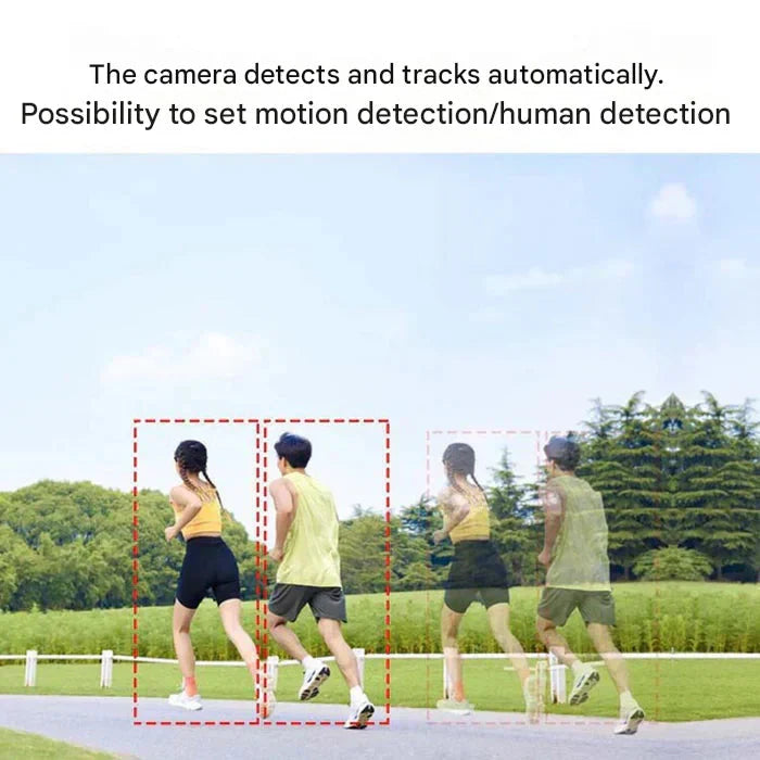 Solar Dual-Lens Security Camera | 10x Zoom 360° PTZ | 12,000 mAh IP66 4G Wi-Fi | Vigiora