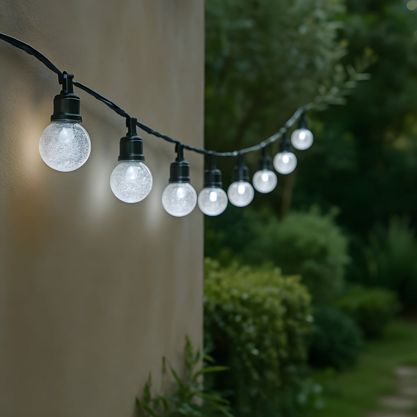 Solar Powered Globe String Lights - Outdoor Lighting - Stylish Garden Decor - Image 2