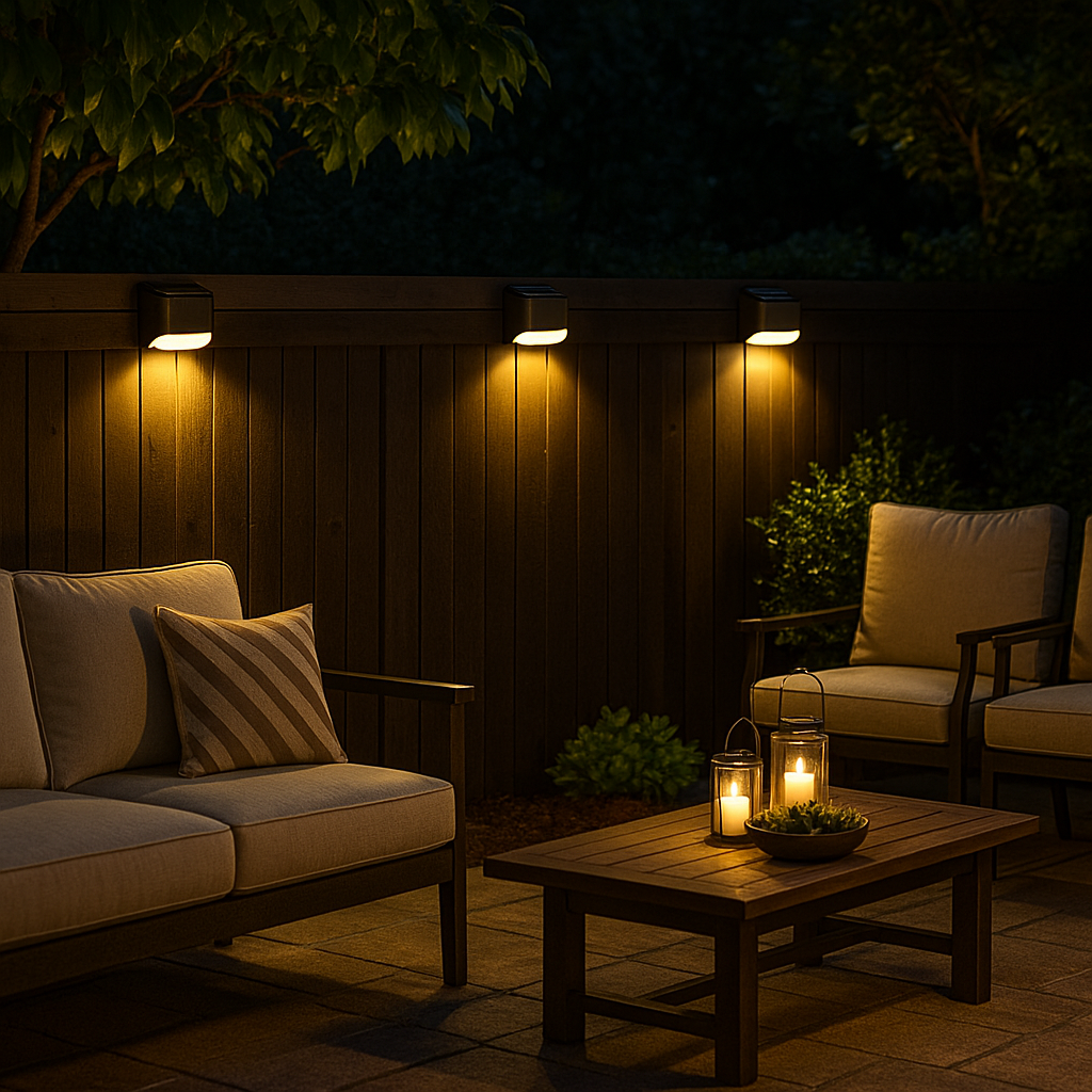 Solar Powered LED Outdoor Light - Weatherproof Wall Lighting - Modern Style - Image 2