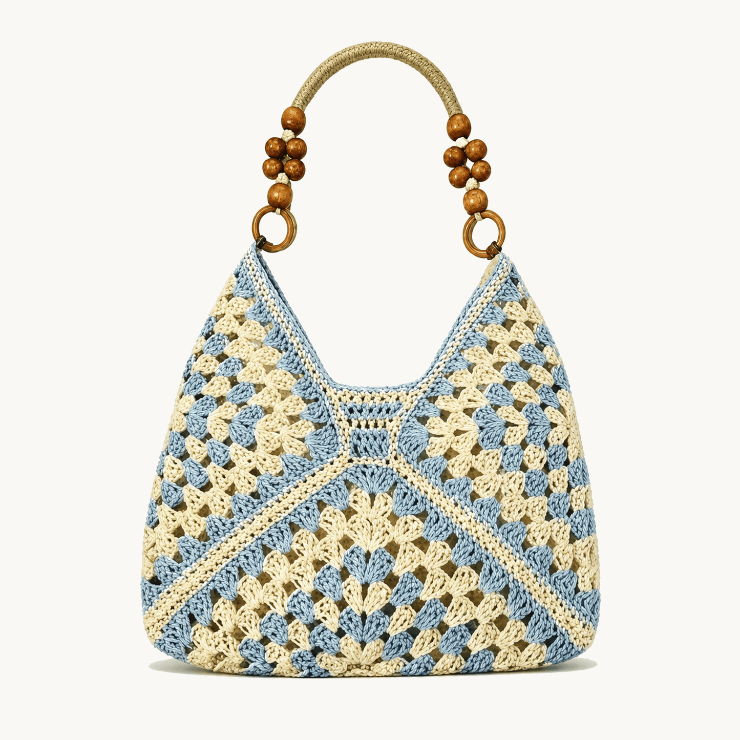 Solèra – Crochet Summer Tote with Hidden Lining