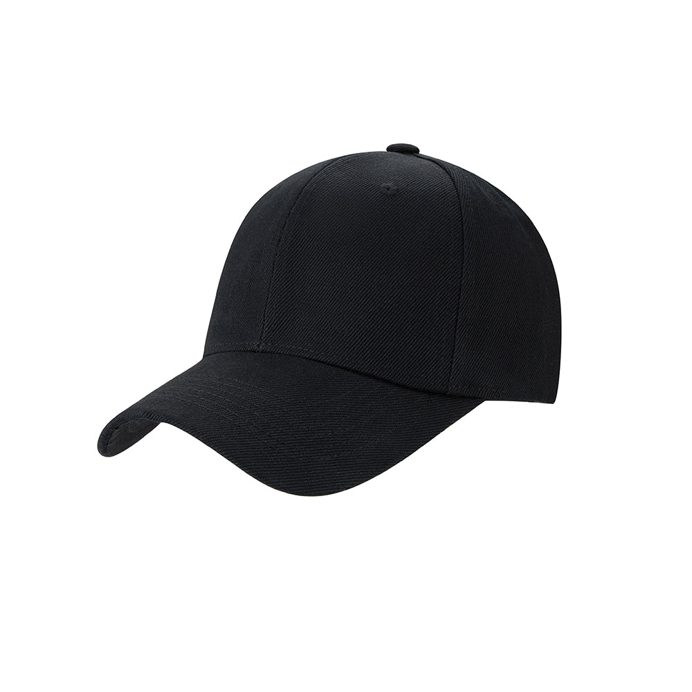 Solid-Color Baseball Cap for Men and Women - Available in Many Colors