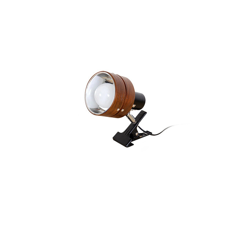 Solid Wood Clip Table Light - Stylish Accent Lighting - Plug-in Desk Lamp - Image 6