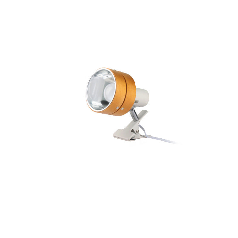 Solid Wood Clip Table Light - Stylish Accent Lighting - Plug-in Desk Lamp - Image 7