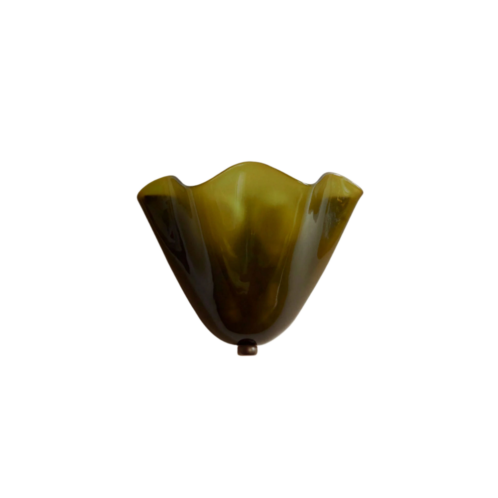 Stained Glass Wall Sconce - Retro Style Lighting - Iron Fixture - Image 1
