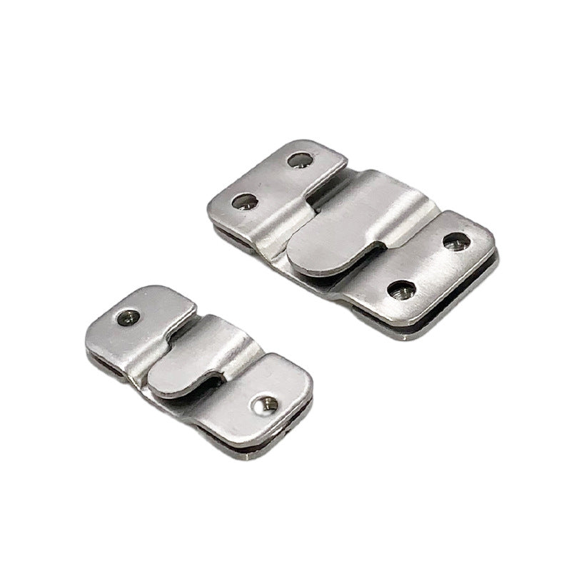 Stainless Steel Interlocking Hanging Buckle Flush Mount Brackets