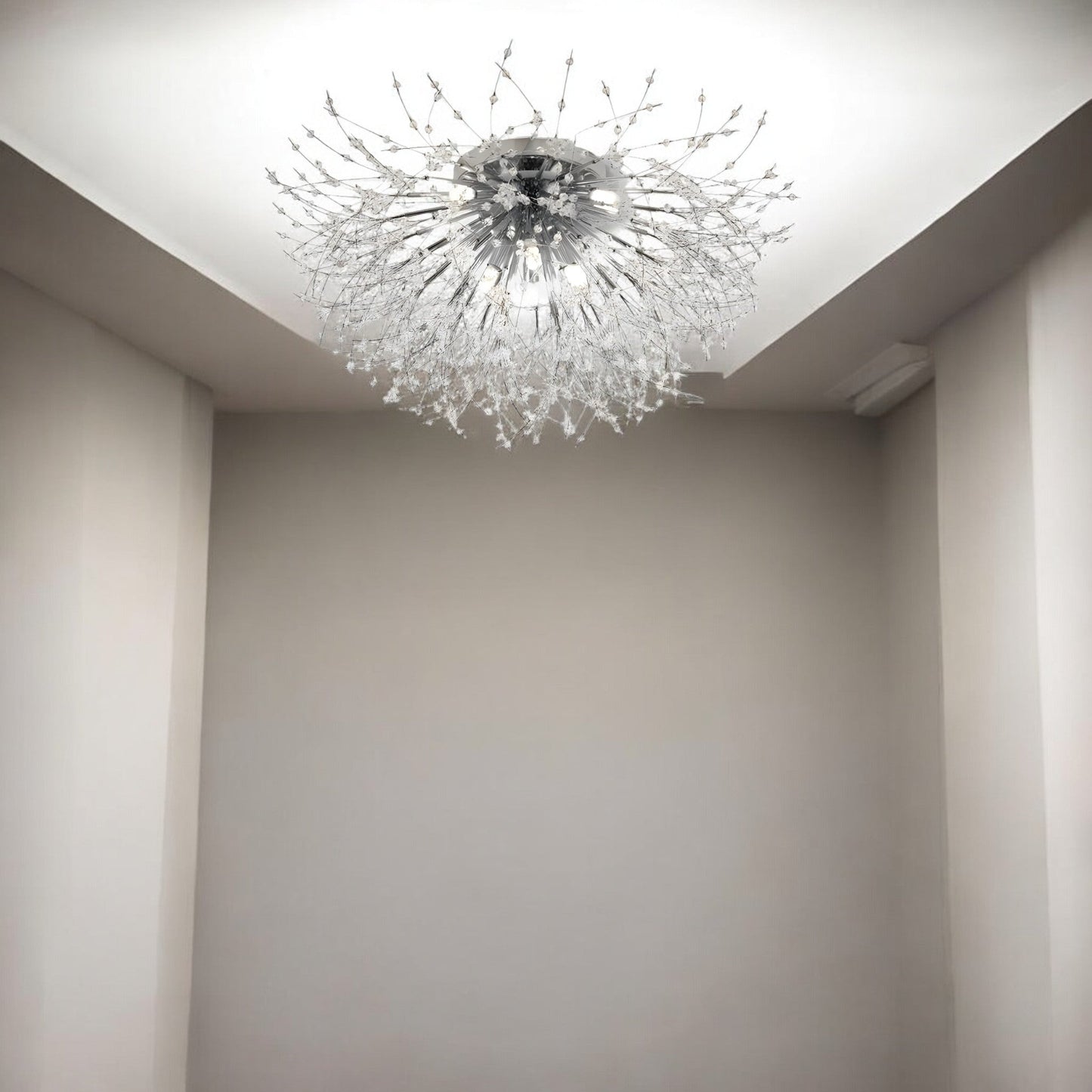 Starburst Ceiling Light - Modern Style Fixture - Elegant Glass Accent Lighting - Image 2