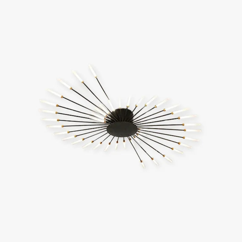 Starburst Style Flush Mount Ceiling Light - Modern Fixture - Elegant Home Lighting - Image 1