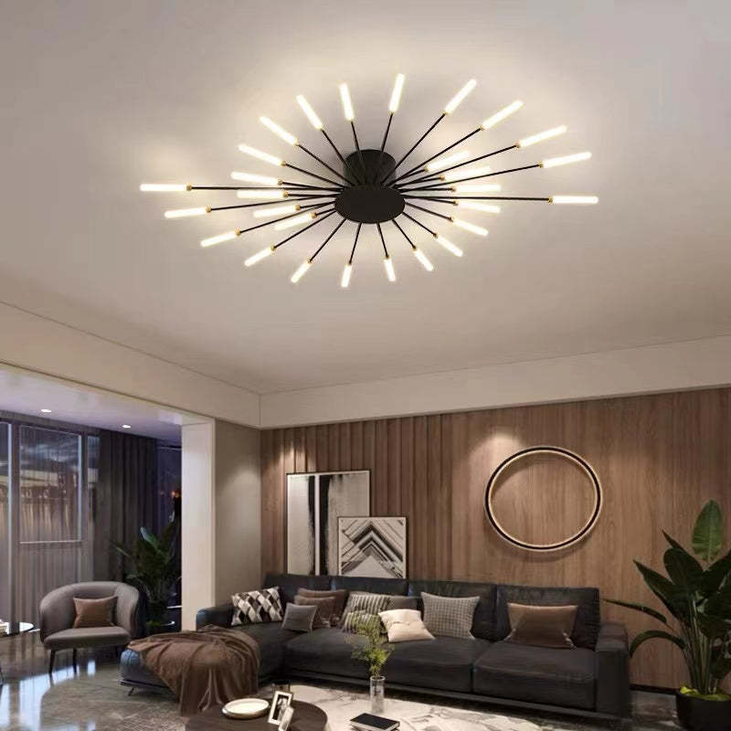 Starburst Style Flush Mount Ceiling Light - Modern Fixture - Elegant Home Lighting - Image 10