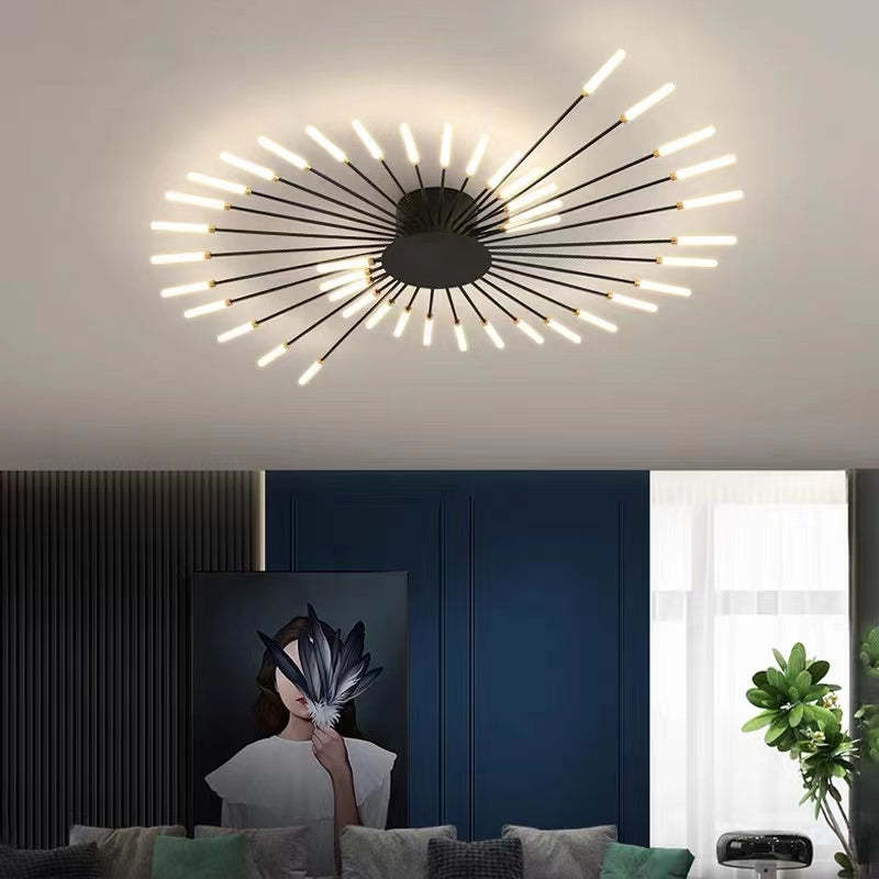 Starburst Style Flush Mount Ceiling Light - Modern Fixture - Elegant Home Lighting - Image 12