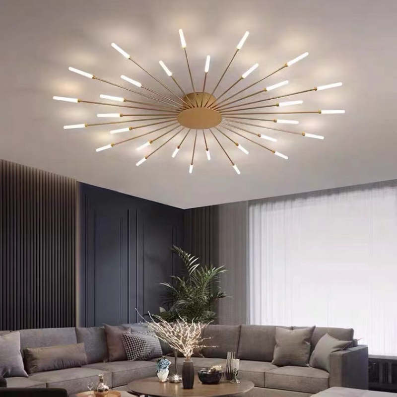 Starburst Style Flush Mount Ceiling Light - Modern Fixture - Elegant Home Lighting - Image 16