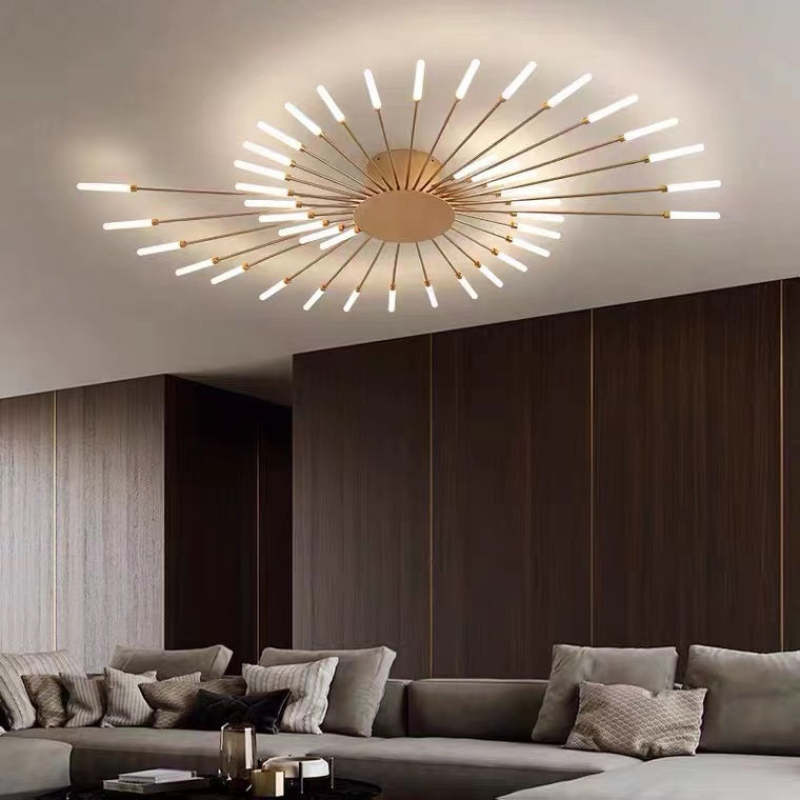 Starburst Style Flush Mount Ceiling Light - Modern Fixture - Elegant Home Lighting - Image 17