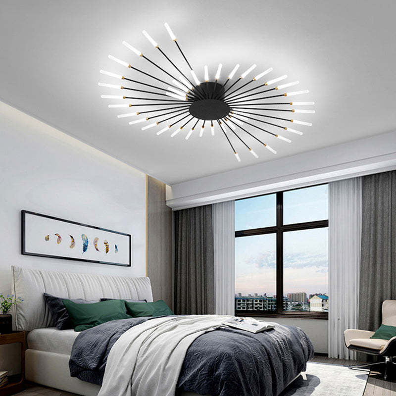 Starburst Style Flush Mount Ceiling Light - Modern Fixture - Elegant Home Lighting - Image 2