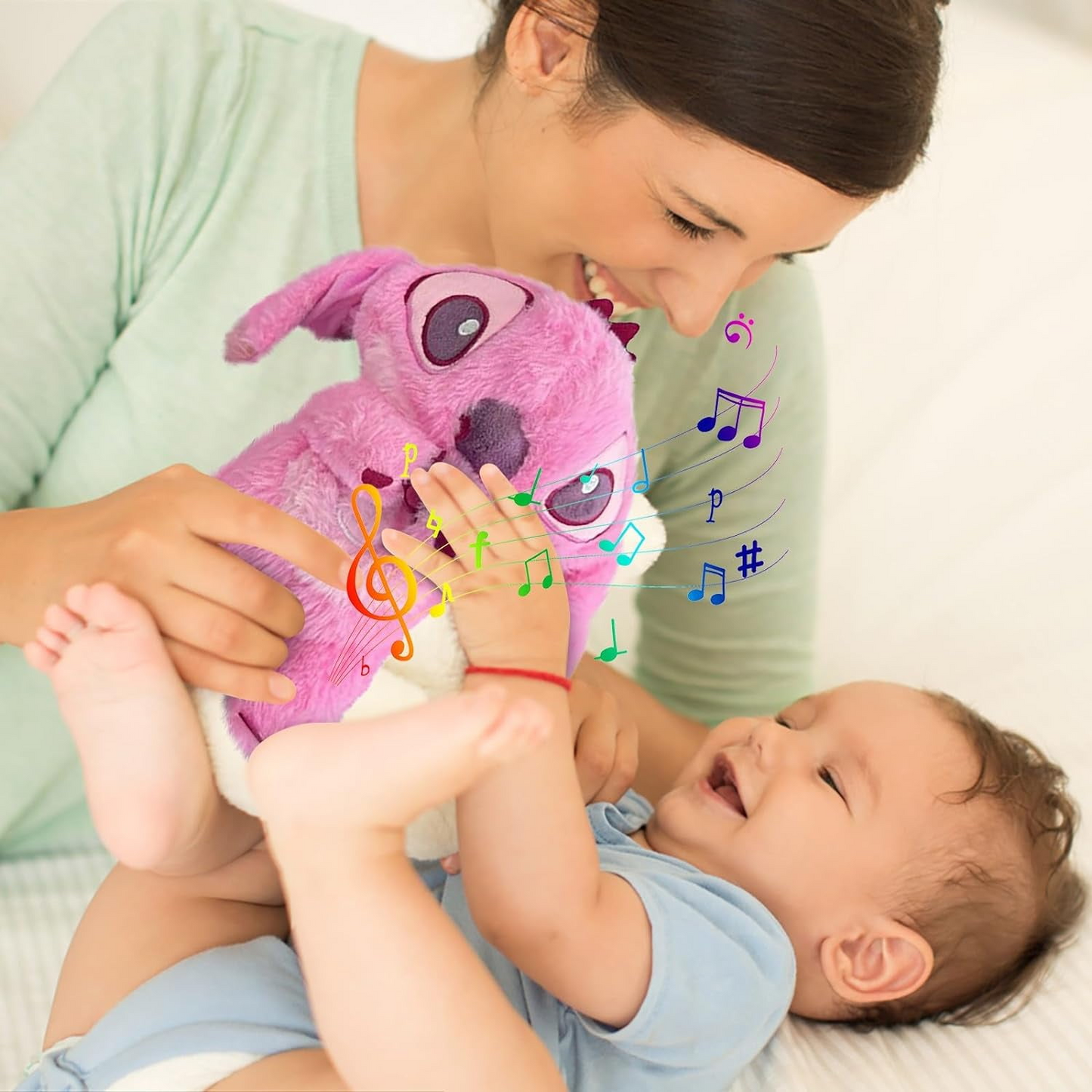 Stitch Plush Toy with Lights and Music for Kids