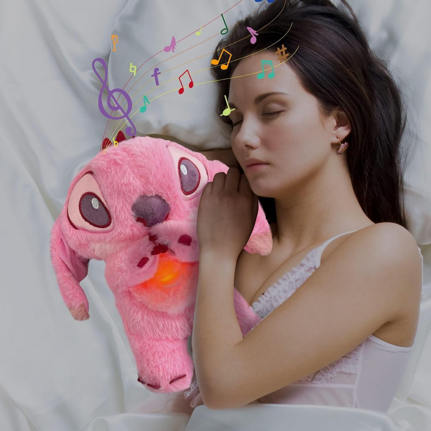 Stitch Plush Toy with Lights and Music for Kids