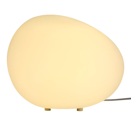 Stone-Shaped LED Table Lamp - Modern Accent Lighting - PE Material - Image 1