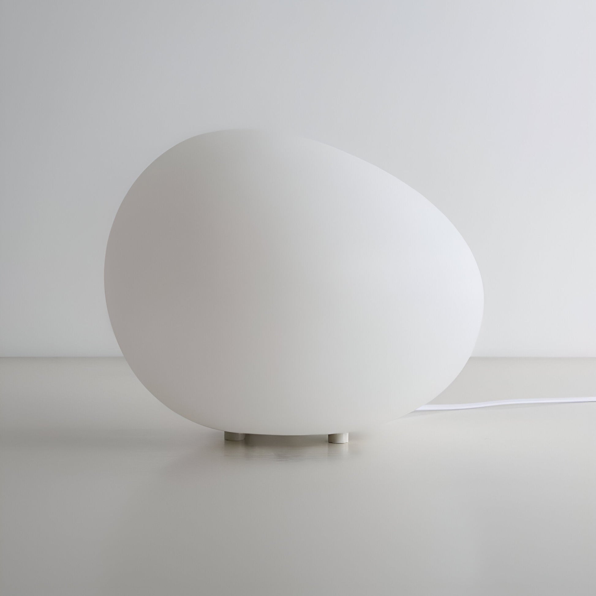 Stone-Shaped LED Table Lamp - Modern Accent Lighting - PE Material - Image 5