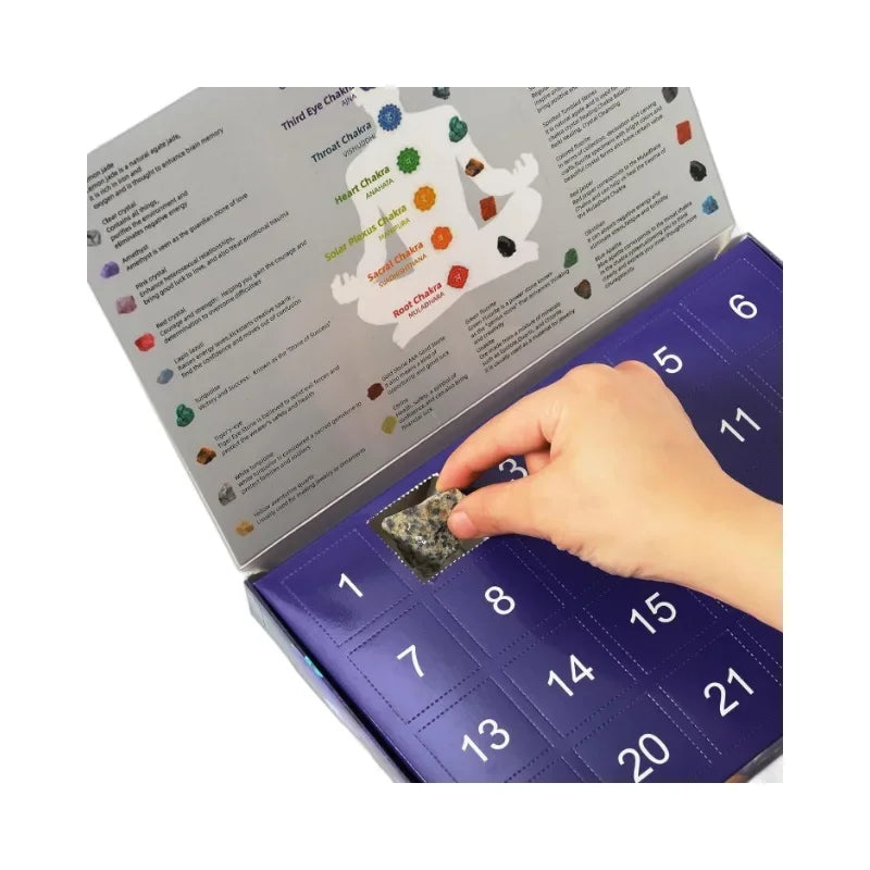 StoneMagic Advent Calendar – 24 Natural Crystal Treasures