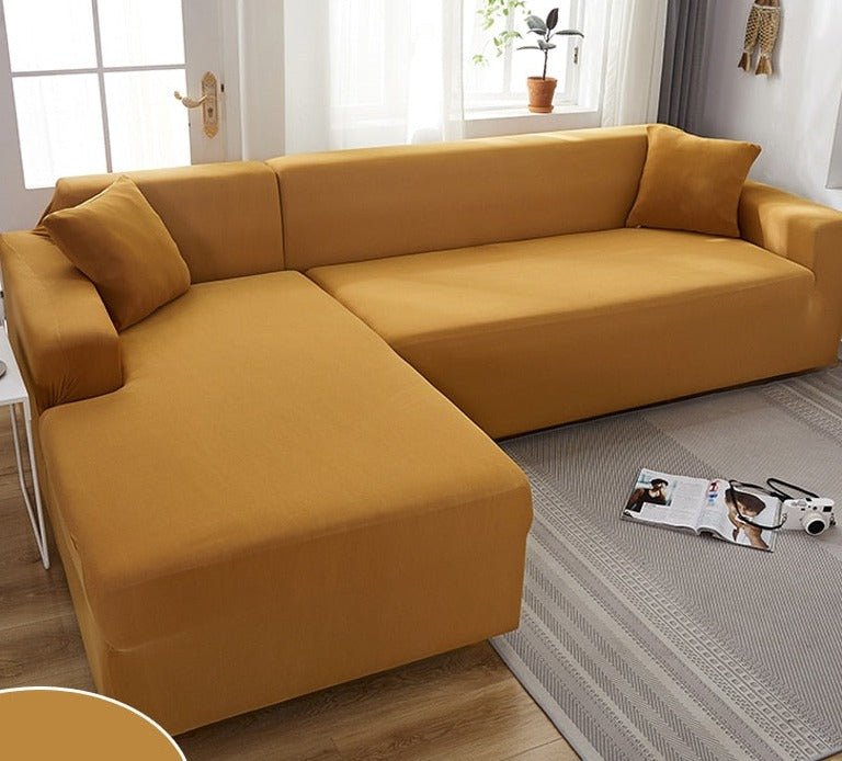 Stretch Sofa Cover - Water-Resistant Furniture Protector - Modern Style - Image 9