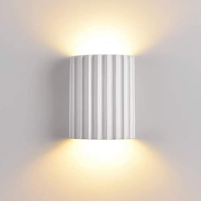 Striped Wall Sconce - Resin Wall Light - Modern Nordic Style - Image 1