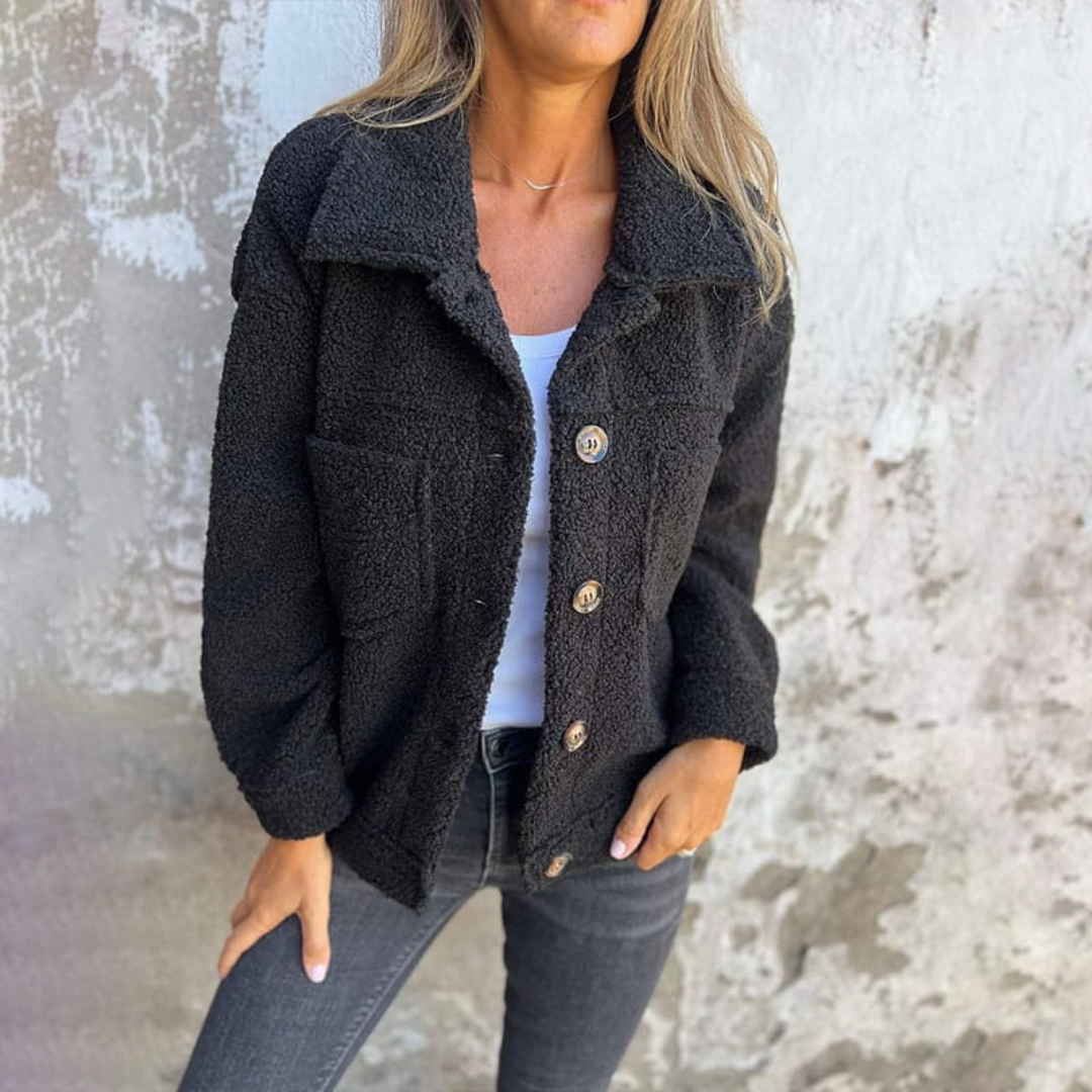 Stylish Fall Jacket with an Elegant Fit