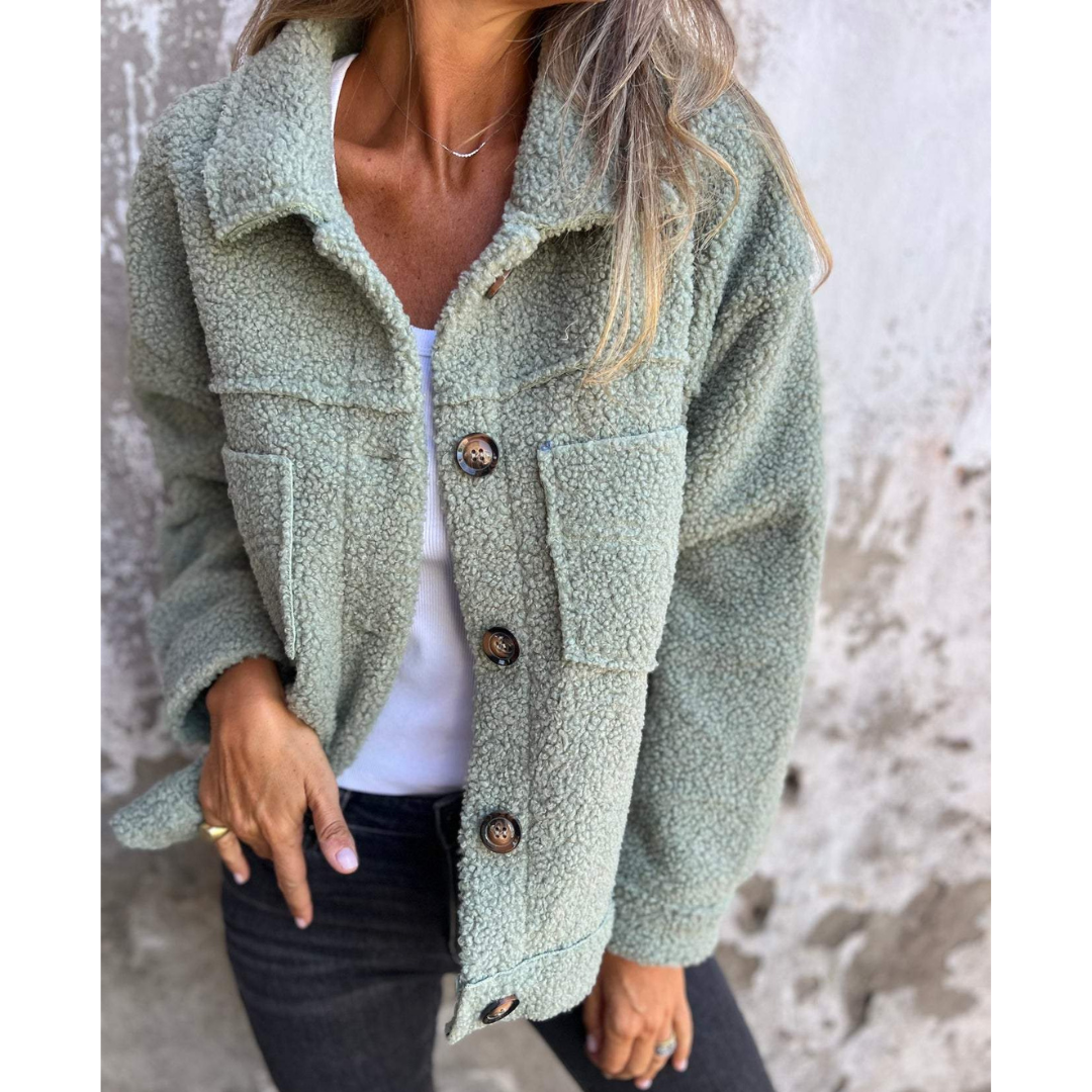 Stylish Fall Jacket with an Elegant Fit