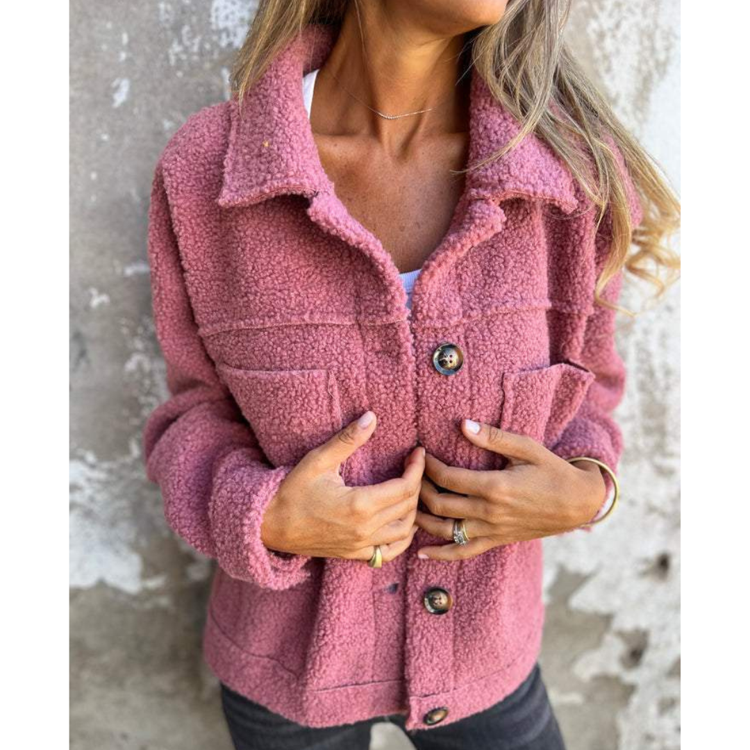 Stylish Fall Jacket with an Elegant Fit
