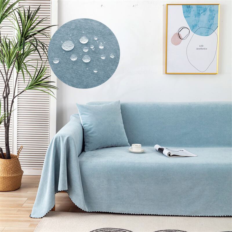 Stylish Sofa Cover Throw - Polyester Blend - Non-Slip Furniture Protector - Image 10