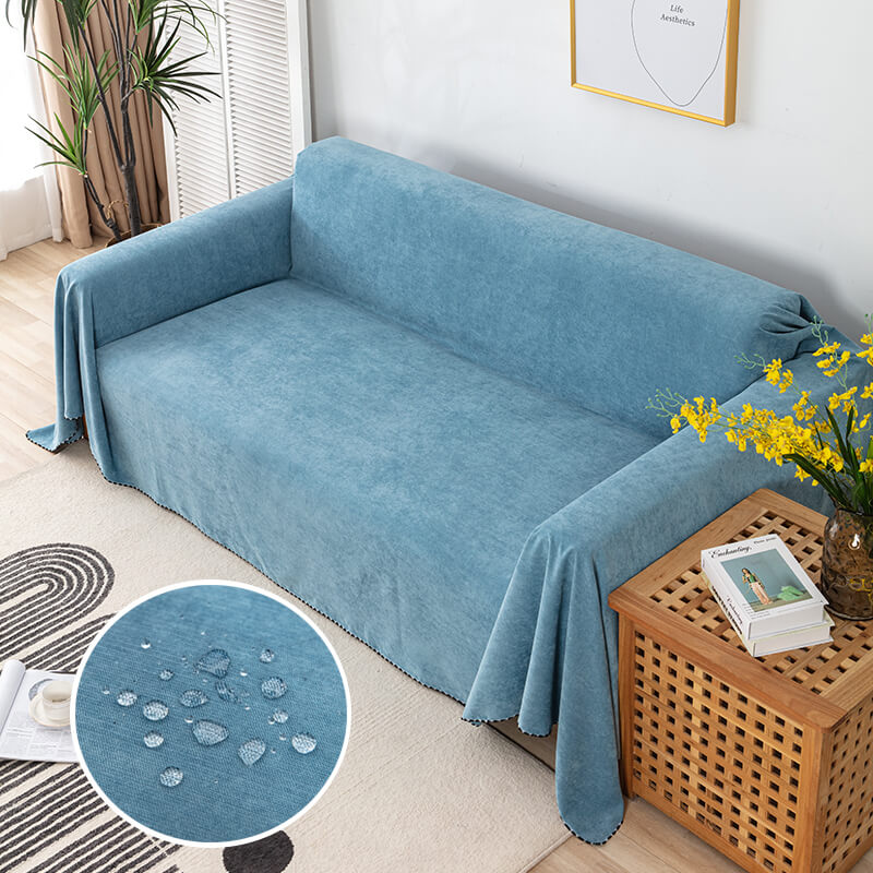 Stylish Sofa Cover Throw - Polyester Blend - Non-Slip Furniture Protector - Image 5
