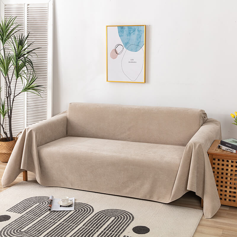 Stylish Sofa Cover Throw - Polyester Blend - Non-Slip Furniture Protector - Image 9