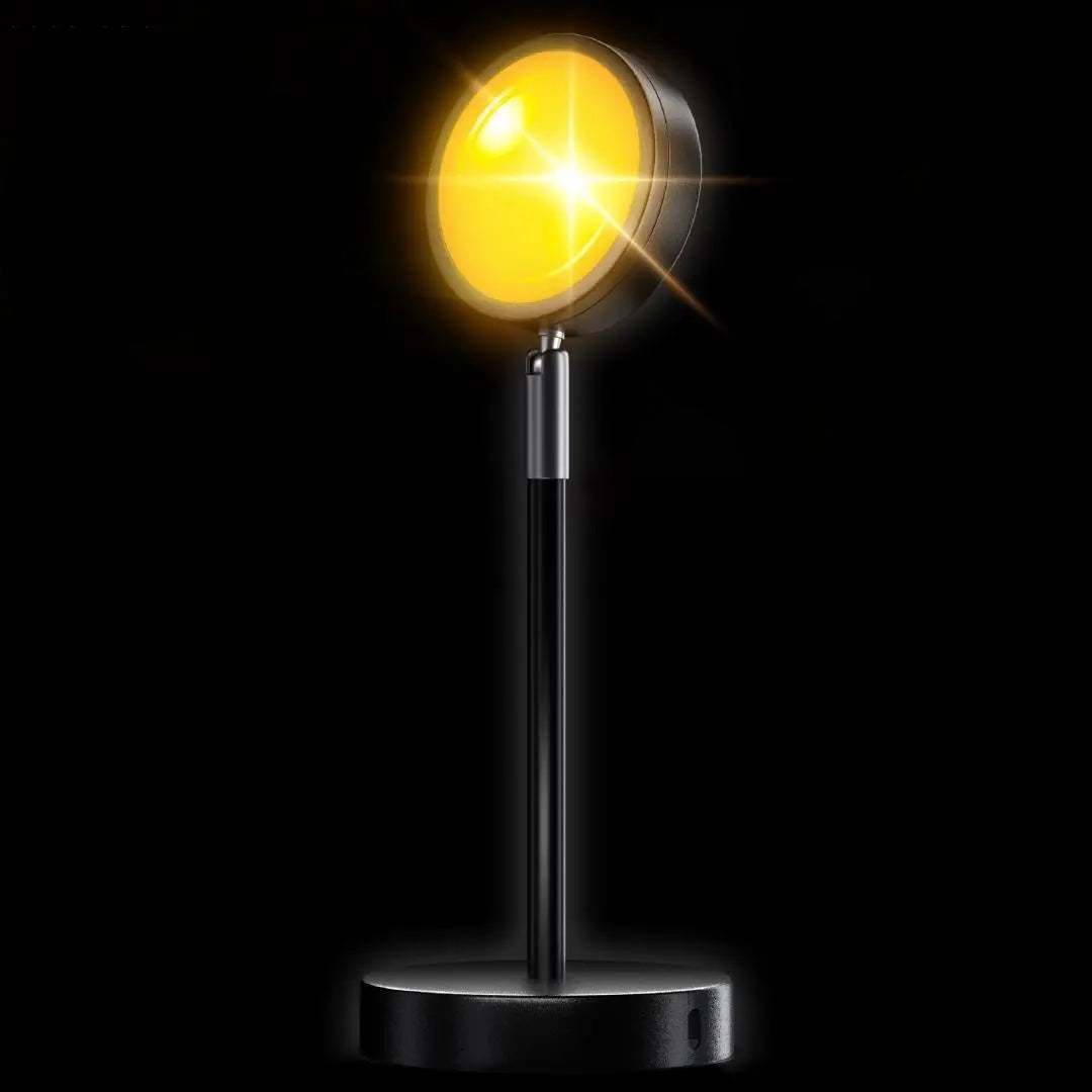 Sunset Projection Lamp - LED Mood Lighting with Remote - Modern Decor - Image 5