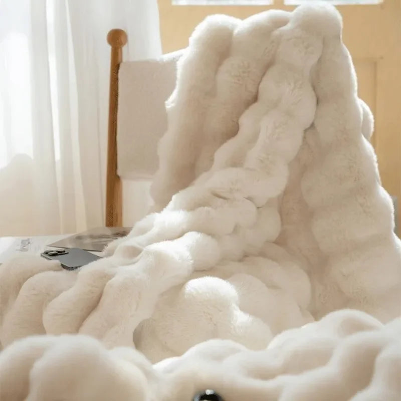 Super Soft Throw Blanket - Elegant Polyester - Cozy Bed and Sofa Blanket - Image 7