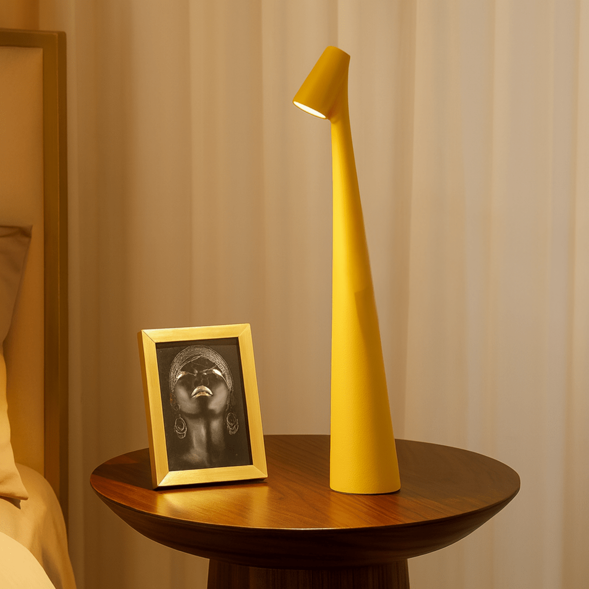 Table Lamp | Cordless Dimmable LED | Metal Body | Rechargeable Battery with 20 Hours Battery Life | Lumora