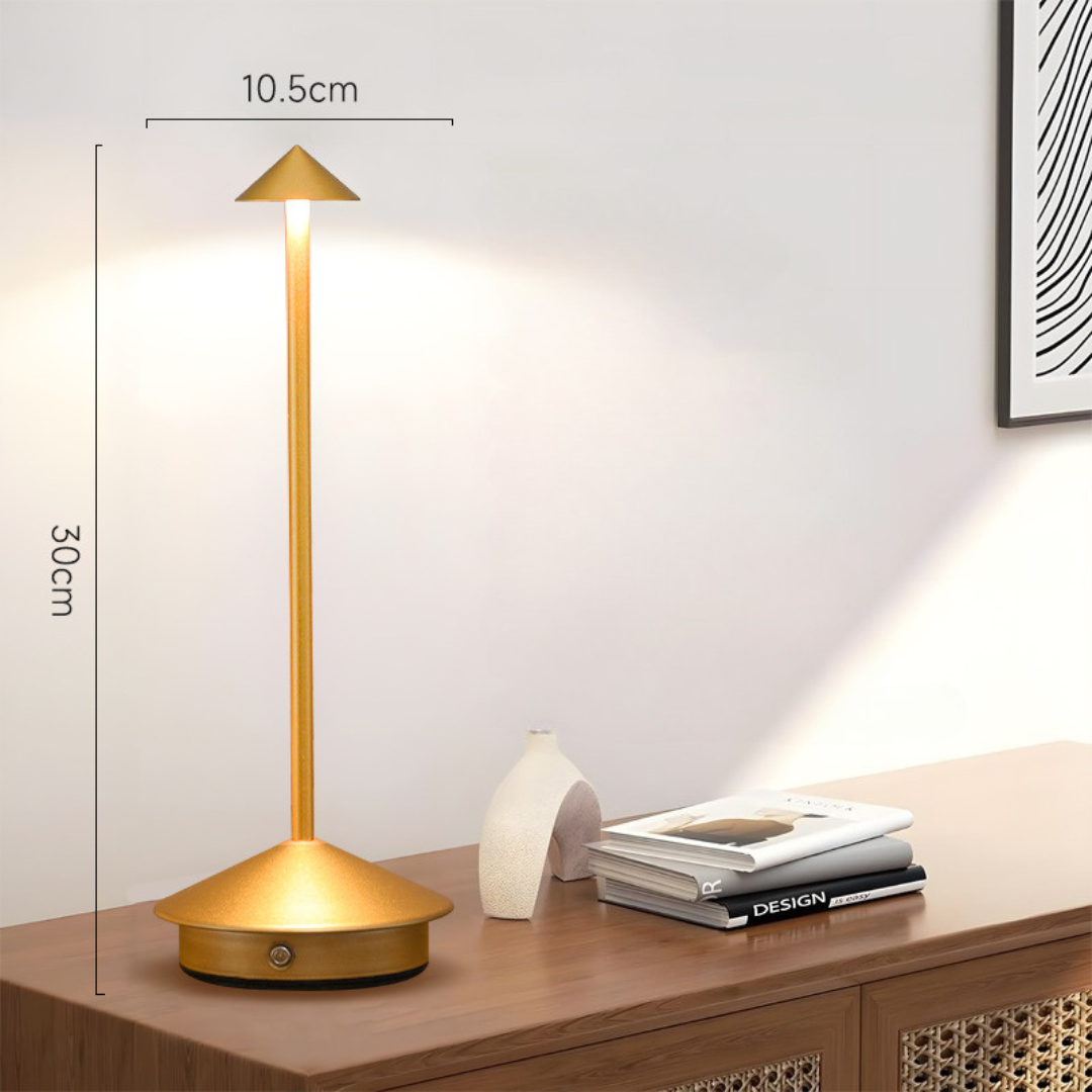 Table Lamp | Cordless Freedom | Touch Dimmer, USB Charging | NordGlow