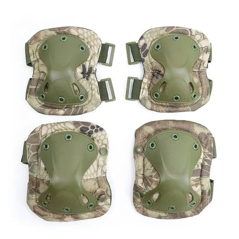 Tactical Knee & Elbow Pads for Outdoor Sports