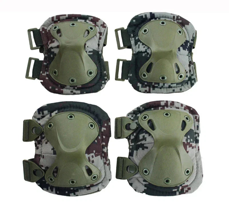 Tactical Knee & Elbow Pads for Outdoor Sports
