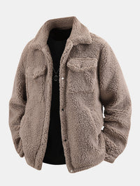 Teddy Jacket with Pockets