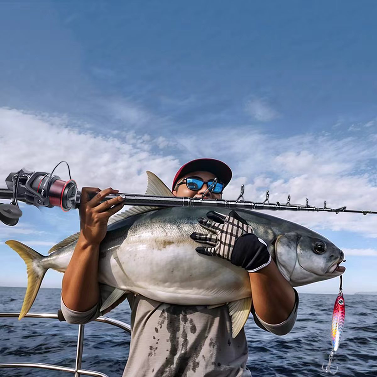 Telescopic Carbon Fiber Spinning Rod