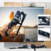 Telescopic Fishing Rod Kit (Compact & Complete) – Fish Anywhere, Ready to Use Instantly