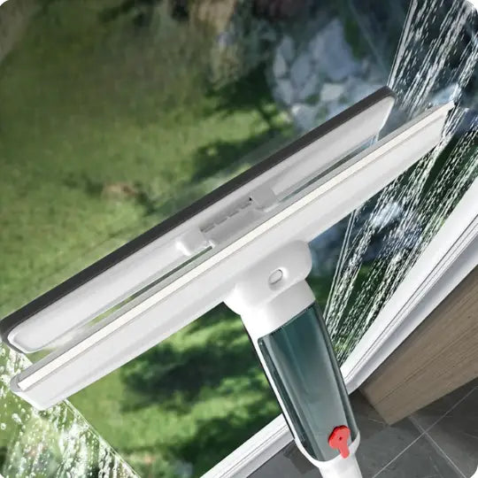 Telescopic Window Cleaner - Dual-Action Innovation