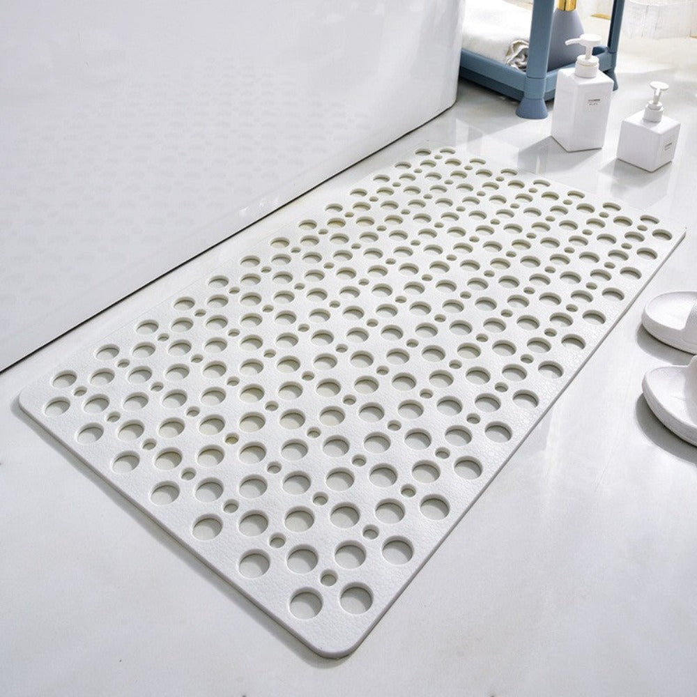 Textured Shower Mat - Non-Slip Rubber Bath Mat - Safety Bathroom Accessory - Image 10