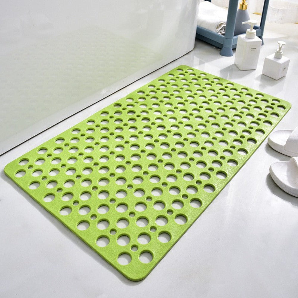 Textured Shower Mat - Non-Slip Rubber Bath Mat - Safety Bathroom Accessory - Image 7