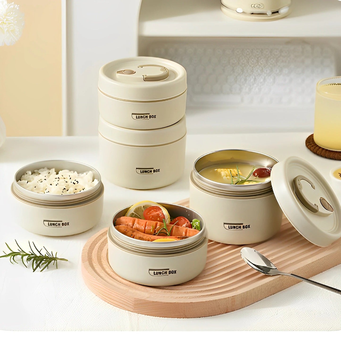 ThermoBox Lunch Box - Insulated Container - Practical & Safe