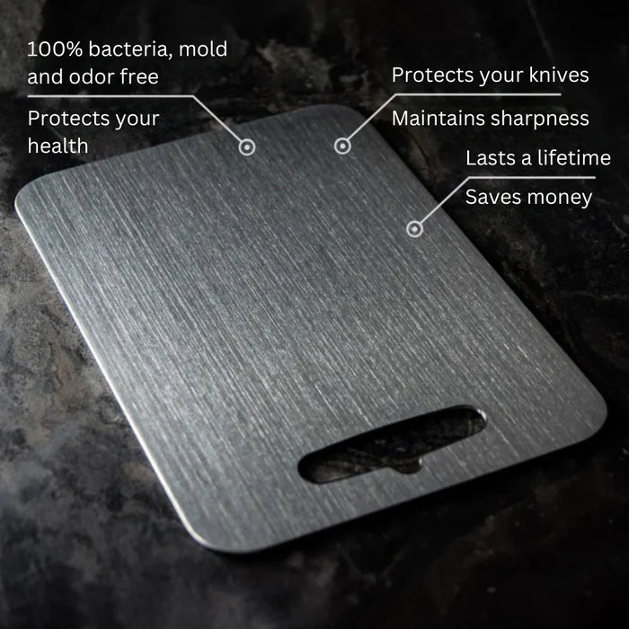 Titanium Chopping Board - Kitchen Prep - Easy Clean - Hygienic Board - Image 2